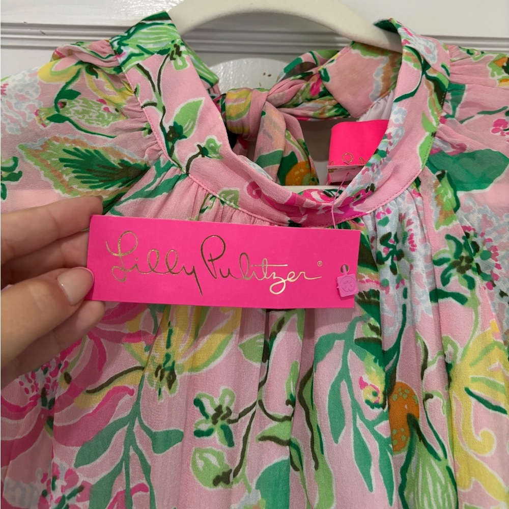 NWT Lilly Pulitzer Ellielynn Long Sleeve Dress - Picture 8 of 15